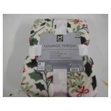 Plush lounge throw...