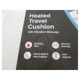 Pair of heated travel cushions...
