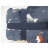 Plush lounge throw...
