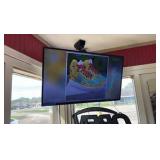 45” TCL Roku TV. Wall mount arm included