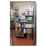 (2)NSF Wire Racks: 4-tier 75" H; 5-tier 62" H