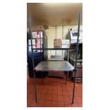 NSF Rack measures 36" w x 24"d x 75"H
