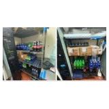 (2) NSF Wire 4-tier Racks