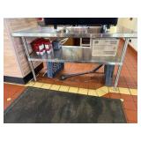 Regency Stainless Steel Prep table