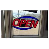 1 MaxLit Oval LED OPEN sign
