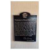 Heavy Metal Pizza Hut Classic Collectible Plaque