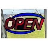 1 MaxLit Oval LED OPEN sign