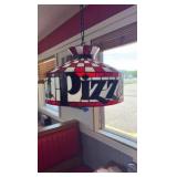 Pizza Hut hanging light fixture 17 1/2” diameter