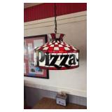 Pizza Hut hanging light fixture 17 1/2” diameter