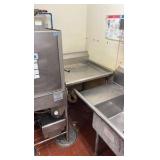 Left & right-side SS tables (Excludes dishwasher)