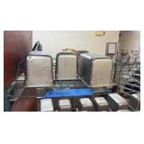 Food Prep Pans, sheets, & cutting boards on rack