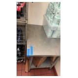 Industrial Stainless Top Work table