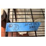 (2) NSF Wire racks