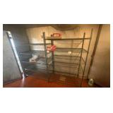 (5) NSF Wire Racks and (1) Wire Shelf