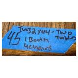 2 Tables 4 Chairs & 1 Double-back Booth Seat