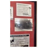 Pizza Hut Framed Historical Collage 32” x 32”
