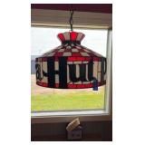 Pizza Hut hanging light fixture 17 1/2” diameter