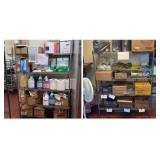 (2)NSF Wire Racks: 4-tier 75" H; 5-tier 62" H