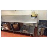 Industrial Stainless Steel work table
