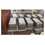 Food Prep Pans, sheets, & cutting boards on rack