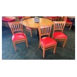 48" Round Table and 5 Chairs