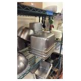 All Food Prep Containers on shelf unit
