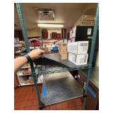 NSF Rack measures 36" w x 24"d x 75"H
