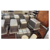 Food Prep Pans, sheets, & cutting boards on rack