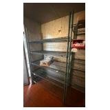 (5) NSF Wire Racks and (1) Wire Shelf