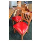 2 Tables 4 Chairs & 1 Double-back Booth Seat