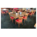 2 Tables 4 Chairs