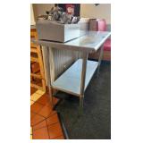 48" Stainless Steel Work Table with Shelf