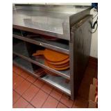 Stainless Steel Rolling Prep table-75"W