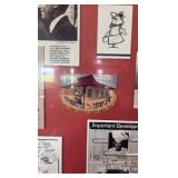 Pizza Hut Framed Historical Collage 32” x 32”