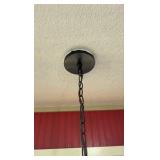 Pizza Hut hanging light fixture 17 1/2” diameter