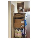 (2)NSF Wire Racks: 4-tier 75" H; 5-tier 62" H