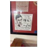 Pizza Hut Framed Historical Collage 32” x 32”
