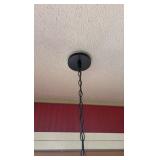Pizza Hut hanging light fixture 17 1/2” diameter