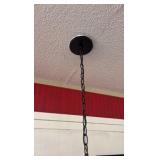 Pizza Hut hanging light fixture 17 1/2” diameter