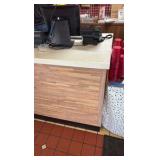 POS front desk L55” x D30” x H42”