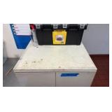 Rolling Metal Cabinet