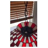 Pizza Hut hanging light fixture 17 1/2” diameter
