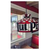 Pizza Hut hanging light fixture 17 1/2” diameter