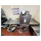 Left & right-side SS tables (Excludes dishwasher)