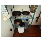 (2) NSF Wire racks