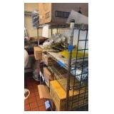 (2)NSF Wire Racks: 4-tier 75" H; 5-tier 62" H