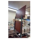 Food Prep Pans, sheets, & cutting boards on rack
