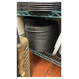 Pizza pans, pizza separators and dough troughs