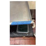 Stainless Steel 3-compartment sink faucet w/ pull-down sprayer