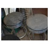 Set of Four Bar Stools